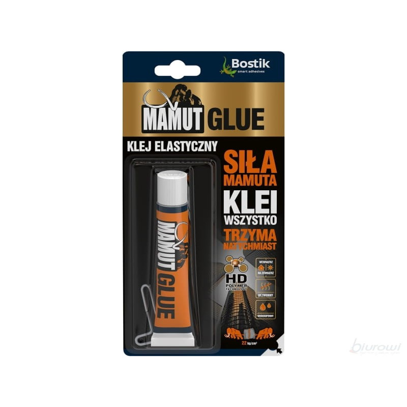Silikon  Klej elastyczny MAMUT  25 ml Bostik